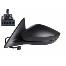 RETROVISOR ELÉCTRICO CALEFACTABLE PLEGABLE IMPRIMADO(CON INTERMITENTE/ LUZ DE ASISTENCIA) (CRISTAL CONVEXO)