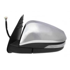 ESPEJO DE PUERTA ELEC. PLEGABLE CROMADO (CON INTERMITENTE)(CRISTAL CONVEXO)(CALIDAD A)