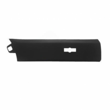 MOLDURA DE PUERTA DELANTERA NEGRA (CON ORIFICIO DE LUZ LATERAL)