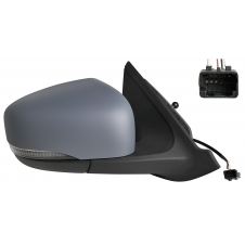 RETROVISOR CON CABLE IMPRIMADO(CON SENSOR) (INTERMITENTE)(12H/4 PINES) (CALIDAD A)