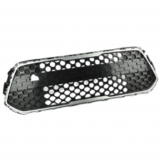 REJILLA DEL PARACHOQUES DELANTERO NEGRA/PLATEADA