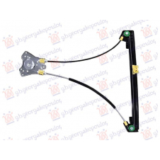 REGULADOR DE VENTANAS DELANTERO ELECTRICO 3 PUERTAS (SIN MOTOR)