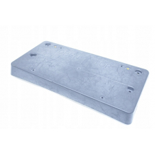 PLACA DE MATRÍCULA DELANTERA DE PLÁSTICO