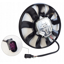 VENTILADOR DE REFRIGERACIÓN 3.0 DIÉSEL - 4.0 GASOLINA (MOTOR+ASPAS)(IZQUIERDO)(390mm)(600W)(4 PINES)