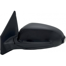 RETROVISOR ELÉCTRICO CALEFACTABLE Y PLEGABLE PINTADO DE NEGRO (INTERMITENTE Y PUNTO CIEGO) (10 PINES) (VIDRIO ASFÉRICO)
