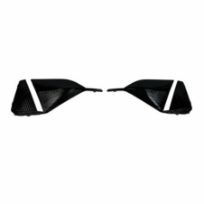 CUBIERTA DE FARO ANTINIEBLA (NEGRO BRILLANTE) (JUEGO DE 2 PIEZAS)