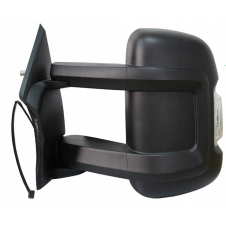 ESPEJO DE PUERTA MANUAL (CON INTERMITENTE 16W CON SENSOR) LARGO (CRISTAL CONVEXO)