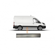 MOLDURA DE PUERTA CORREDERA GRIS (DISTANCIA ENTRE EJES LARGA)