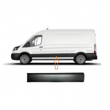 MOLDURA DE PUERTA CORREDERA NEGRA (DISTANCIA ENTRE EJES LARGA)