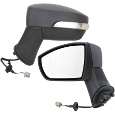 RETROVISOR ELECTRICO PLEGABLE CALEFACTABLE IMPRIMADO(INTERMITENTE) (12 PINES) (ASFERICO))