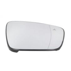 CRISTAL RETROVISOR CALEFACTABLE(CON PUNTO CIEGO) (2 PINES) (CRISTAL ASFERICO)