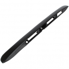 MOLDURA PARA LUZ PORTEMATRICULA  DE PORTON TRASERO NEGRA (PORTÓN SIMPLE)