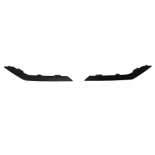 MOLDURA DE PARACHOQUES TRASERO (NEGRO BRILLANTE) (JUEGO DE 2 UDS.)