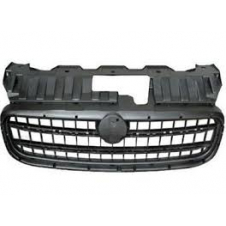 PARRILLA CON AGUJEROS DE MOLDURAS CROMADAS