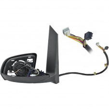RETROVISOR ELECTRICO PLEGABLE CALEFACTABLE(SOLO CUERPO)(CON MEMORIA) (LUZ DE SUELO) (PUNTO CIEGO) (20 PINES)
