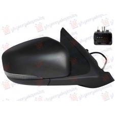 RETROVISOR CON CABLE NEGRO(CON SENSOR) (INTERMITENTE)(12H/4 PINES) (CALIDAD A)