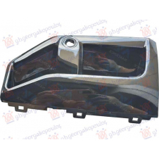 REJILLA DEL PARACHOQUES DELANTERO (ENTRADA DE AIRE) PINTADA DE NEGRO (CON SENSOR) (M-SPORT)
