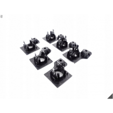 KIT SOPORTES DE SENSORES DE PARKING PARA PARACHOQUE TRASERO (SET 6 PCS)