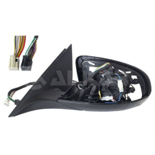 RETROVISOR ELÉCTRICO CALEFACTABLE PLEGABLE CON MEMORIA Y LUZ DE SUELO (SOLO CUERPO)(PUNTO CIEGO)(18 PINES)