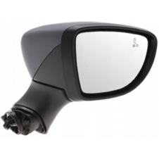 ESPEJO DE PUERTA ELÉCTRICO CALEFACTABLE PLEGABLE IMPRIMADO (CON INTERMITENTE CON SENSOR & DETECCIÓN DE PUNTO CIEGO) 12 PINES (ALTA CALIDAD) (CRISTAL CONVEXO)