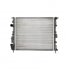 RADIADOR GASOLINA/DIÉSEL (430x378) CON VÁLVULA Y VENTILADOR DE REFRIGERACIÓN ATORNILLABLE (HELLA)