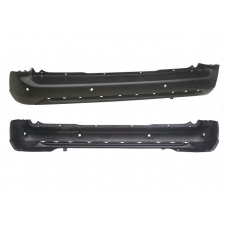 PARACHOQUES TRASERO  NEGRO CON ORIFICIOS PARA MOLDURA (CON 4 SENSORES)