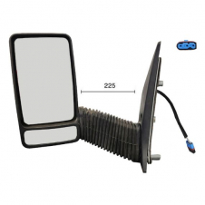 RETROVISOR MANUAL (BRAZO LARGO) (CON SENSOR) (2 PINES) (CRISTAL CONVEXO)