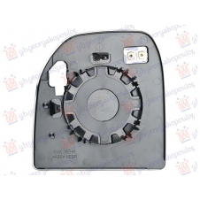 CRISTAL DE RETROVISOR DE PUERTA (SUPERIOR) CALEFACTABLE (CRISTAL CONVEXO)