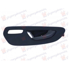 MANETA INTERIOR NEGRA PARA PUERTA DELANTERA (CON ORIFICIO PARA EL INTERRUPTOR DEL ASIENTO CALEFACTABLE)