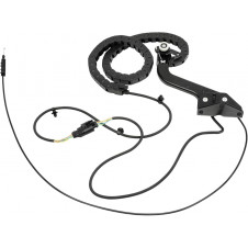 GUÍA DE RODILLOS PARA PUERTA CORREDERA INFERIOR (ELÉCTRICA) (DISTANCIA ENTRE EJES 3250) (CON CABLE DE TIRO DE 890 MM/40 SECCIONES)