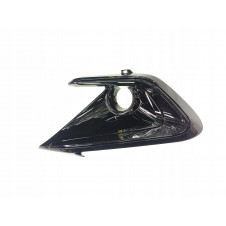 PARRILLA DEL PARACHOQUES DELANTERO NEGRO BRILLANTE/NEGRO (CON ORIFICIO PARA FAROS ANTINIEBLA)