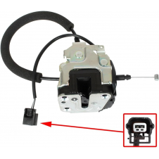 CERRADURA ELÉCTRICA TRASERA PARA PUERTA CORREDERA (2 pines)