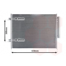 CONDENSADOR TODOS LOS MODELOS GASOLINA MANUAL/AUTO (639x473x16)