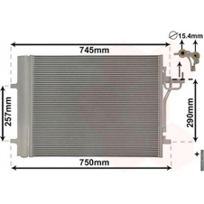 CONDENSADOR 1.6 TDCi ECONETIC (62.6x47.0x1.6)
