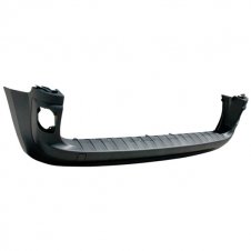 PARACHOQUES TRASERO NEGRO CON MOLDURA INCORPORADA