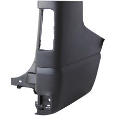 PUNTERA DE PARACHOQUES TRASERO NEGRO-MATE