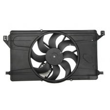 VENTILADOR COMPLETO1,4-1,6 GASOLINA +A/C(380MM)(2+2 PINES)