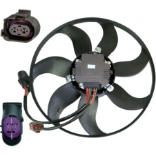 VENTILADOR (MOTOR+ASPAS) GASOLINA-DIESEL 360MM-300 W(4+2 PINES)