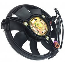 VENTILADOR DE RADIADOR (MOTOR+VENTILADOR+BASE) (280mm) (CONECTOR REDONDO)