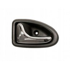 MANETA DE PUERTA DELANTERA/TRASERA INTERIOR CROMADA (CABLE DE SEGURIDAD CON BOLA)