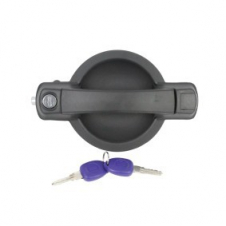 MANETA DE PUERTA CORREDERA EXTERIOR COMPLETA CON LLAVE
