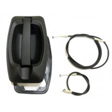 MANETA DE PUERTA CORREDERA EXTERIOR COMPLETA (CON 2 CABLES)