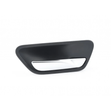 MANETA DE PUERTA DELANTERA / TRASERA INTERIOR PLATA/NEGRA