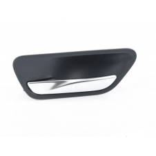 MANETA DE PUERTA DELANTERA / TRASERA INTERIOR PLATA/NEGRA