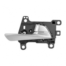 MANETA DE PUERTA DELANTERA INTERIOR PLATEADA