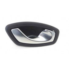 MANETA DE PUERTA DELANTERA/TRASERA INTERIOR PLATA/NEGRO