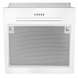 Campana grupo filtrante Teka GFG 2 55cm doble turbina 329m3/h barra luz LED 58dB Ref: 40446751 cristal blanco
