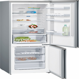 Frigorífico combi Siemens KG39NXI3A 203 x 60 x 66cm No Frost zona 0º 39dB luz LED 400 litros clase A++ inox antihuellas