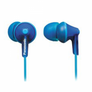Auricular Panasonic RP-HJE125 intraural ergonómico básico sonido potente Ref: RP-HJE125E-A azul