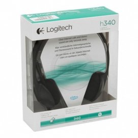 AURICULAR + MICRO PC Logitech H340 USB